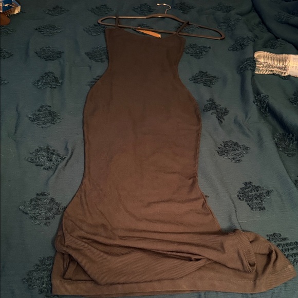 SKIMS SOFT LOUNGE SLIP Dress - CYPRESS Green - Picture 4 of 11